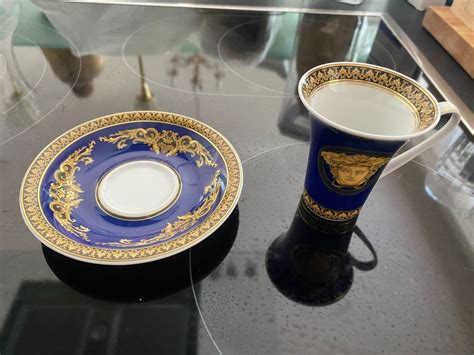 versace rosenthal tasse|Versace rosenthal plate 13 inches.